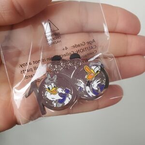 Disney 100 Year Anniversary Lanyard with Donald and Daisy Pin